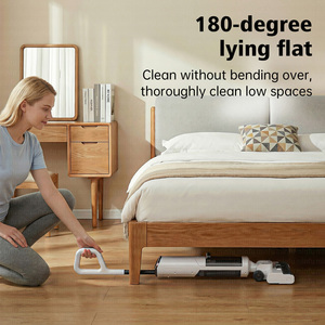 Wet and Dry Vacuum Mop Floor Cleaner Brushless Zero Gap Edge Technology High Suction for Tile Floors Stubborn Stain Household - Product Image 5