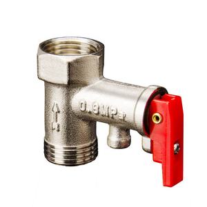 เครื่องทำน้ำอุ่นไฟฟ้าคุณภาพสูงวาล์วระบายทองเหลืองทั่วไปวาล์วอากาศบรรเทา10ชิ้น1/2แรงดันปานกลาง "-3/4" - Product Image 3