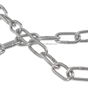 Chaîne à maillons soudés en acier inoxydable 304 robuste de 3/16 pouce, chaîne de suspension, chaîne de balançoire, chaîne métallique de haute qualité, <span class=keywords><strong>vente</strong></span> chaude usine - Product Image 4