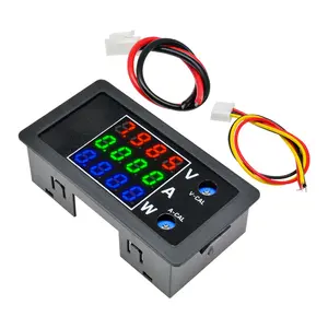 1000W Digital Voltmeter Ammeter Wattmeter Voltage Current Energy Meter Power Meter Voltage Detector Current Meter DC 0-100V 10A