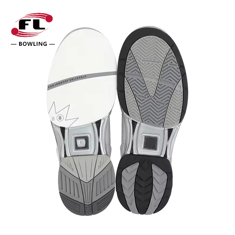 High Quality Sole Bowling Shoes - Customizable Logo White