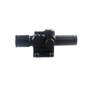 Lunette de chasse réglable BANGBANG 4X25IR pour l'extérieur avec viseur point rouge étanche, compatible avec les systèmes 20 mm et 11 mm - Product Image 2