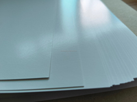 Papier d'art brillant A4, papier cartonné C2S pour boîtes, brochures, impression commerciale