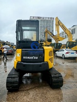 Pelleteuse Komatsu PC55MR d'occasion de 5.2 tonnes à vendre 6 mois de garantie fabriquée au Japon