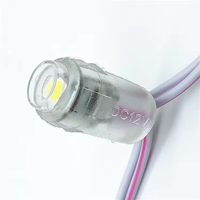Vente en gros de guirlandes led unicolores 9mm 12mm 5v 12v module lumineux pixel led étanche IP67 pour panneau publicitaire led
