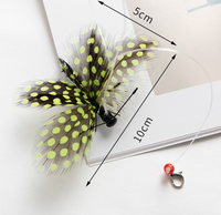 Tête de remplacement pour jouet chat papillon interactif, accessoire ludique pour chaton