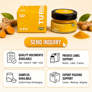 Poudre de curcuma 21g prête à la vente <span class=keywords><strong>en</strong></span> pot de <span class=keywords><strong>verre</strong></span> pour les détaillants de cuisine et les distributeurs de produits alimentaires - Product Image 2