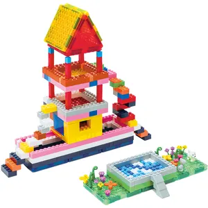 KEBO磁砖趣味建筑儿童益智玩具儿童建筑迷你积木