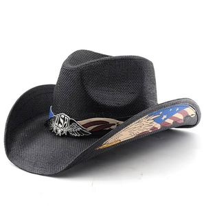 Sombreros de Paja Dura Estilo Vaquero para Hombres y Mujeres, Ideales para Fiestas, Hechos en EE. UU. - Product Image 5