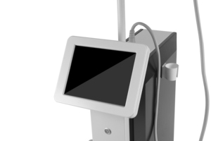 Appareil de rajeunissement cutané RF sur pied avec poignée détachable pour traitement du visage - Product Image 3