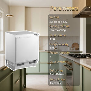 /Magazzino affare/MSL110BU sotto il bancone frigorifero Mini frigo armadietto raffreddamento diretto frigorifero - Product Image 2