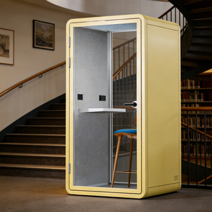 Cabina Insonorizzata per Ufficio Singolo, Struttura in Acciaio Moderna, Cabina Telefonica <span class=keywords><strong>Compatta</strong></span> Mobile, Stanza Insonorizzata, Esclusiva Transfrontaliera - Product Image 1