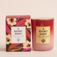 Aromatherapie-Kerze Anshen Senior Nische Rauchfreie Sojawachs Handgemachte Becherförmige Luftreinigungs-Geschenkbox Retro
