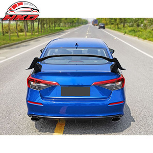 Alerón Trasero Estilo Type R en Negro Brillante para Honda Civic Sedán 11ª Generación, 4 Puertas, 2022-2026 - Product Image 2