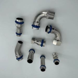 Inox <span class=keywords><strong>Viega</strong></span> avec raccord à pression coudé à 90 degrés fileté femelle - Product Image 3