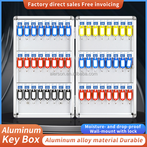 Tùy Chỉnh Treo Tường Hợp Kim Nhôm Key Khóa Hộp Chất Lượng Cao Chìa Khóa Xe Lưu Trữ Với 48 Khe Cắm Chìa Khóa Và Nhiều Kích Thước Tùy Chọn - Product Image 2