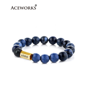 Bracelet personnalisé Aceworks Professional Bead Stone 3D avec logo gravé, perles pour la création de bracelets - Product Image 2