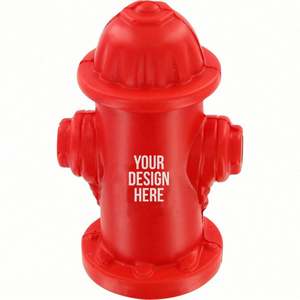 Custom Logo PU Fire Hydrant Stress Reliever <b>Ball</b> Promotional Toy Stress <b>Ball</b> - Product Image 2