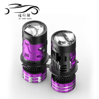 Ampoules de phare LED JHS H4 10000LM 65W 80W avec puce LED 3570, faisceau Hi-Lo 6000K, Plug & Play, pour voiture et moto