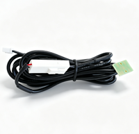 Grosir Sensor Suhu NTC Thermistor Berkualitas Tinggi 1m 2m 3m 5m Tahan Air Industri 3950 100k 10k dengan Kabel Harness