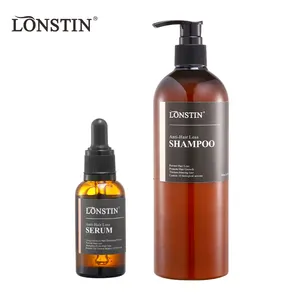 Oem nhãn hiệu riêng Logo Argan dầu gừng Bio nhà máy chiết xuất tăng trưởng tóc người đàn ông chống rụng tóc dầu gội hữu cơ Bộ