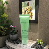 Tube cosmétique en aluminium/plastique laminé PE, emballage vide, modèle LX163 par LIXIN/OEM, fabriqué dans le Guangdong
