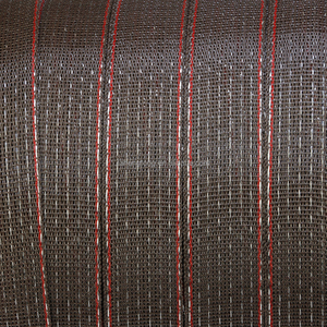 Ruban de clôture électrique polyvalent <span class=keywords><strong>marron</strong></span> et rouge, diamètre 28 mm, longueur 200 m, pour une protection fiable et une dissuasion efficace des prédateurs - Product Image 5