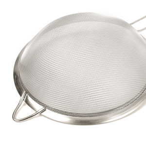 Stainless Steel Oil Strainer Wide Rimmed 2 Sizes Multifunction Kitchen Filter For Deep Frying Hot Pot Bird's Nest Cleaning - Product Image 3