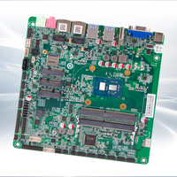 Carte mère industrielle Mini ITX J6412 2*RJ45 8*USB Rich COM Ports DC 12V de haute qualité