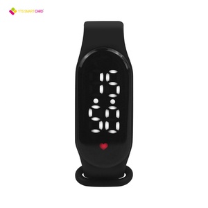 Bracelet NFC RFID en silicone à prix d'usine YTS, imprimé avec logo, bracelets LED personnalisés - Product Image 3