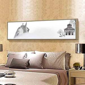 <span class=keywords><strong>Peinture</strong></span> murale tête <span class=keywords><strong>de</strong></span> <span class=keywords><strong>cheval</strong></span>, décoration nordique <span class=keywords><strong>de</strong></span> chevet, <span class=keywords><strong>moderne</strong></span> minimaliste, Version horizontale, <span class=keywords><strong>peinture</strong></span> murale, paysage d'ambiance - Product Image 1