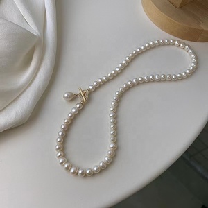 C235 Móc Cài Ngọc Trai Mạ Vàng 18K Bạc <span class=keywords><strong>Sterling</strong></span> 925 Cho Trang Sức Bán Sỉ Móc Cài Đầu Dây Kim Loại Vòng Cổ Hoặc Vòng Đeo Tay - Product Image 3