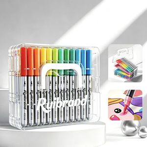 Marqueur acrylique pour l'art <span class=keywords><strong>des</strong></span> enfants - Stylo à <span class=keywords><strong>encre</strong></span> intelligente haute capacité à contrôle de la quantité <span class=keywords><strong>d</strong></span>'<span class=keywords><strong>encre</strong></span>, mélangeable, pour aquarelle - Product Image 1