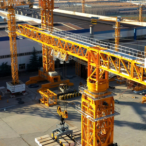 Grue à <span class=keywords><strong>tour</strong></span> à plateforme super grande Dahan DH2500 200 tonnes hauteur max. 280m, composants essentiels du moteur à engrenages certifiés ISO CE GOST, garantie 1 an - Product Image 6
