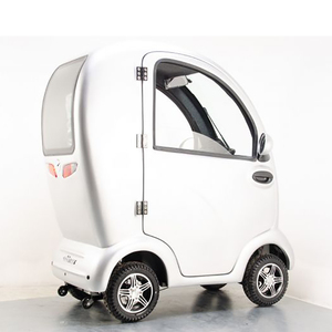 Mini <span class=keywords><strong>Scooter</strong></span> de Cuatro Ruedas con Cabina, <span class=keywords><strong>Sin</strong></span> Licencia de Conducir, Mini Auto Eléctrico - Product Image 4