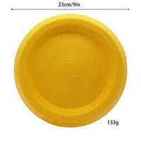 Balle d'entraînement amphibie EVA pour chien, jouet couineur résistant à la mastication pour chiots et chiens de petite et moyenne taille