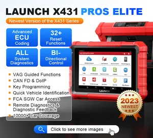 Lançamento X431 Pro Elite x-431 Pro ferramenta de diagnóstico de carros, scanner de veículos, máquina de diagnóstico para carros