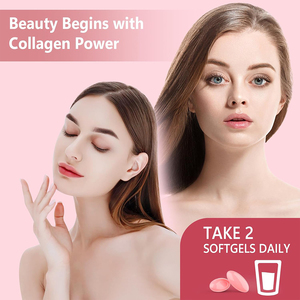 อาหารเสริมคอลลาเจนเปปไทด์แบบซอฟต์เจลสำหรับผู้หญิง OEM/ODM บำรุงผิวสวยครบวงจร ช่วยให้ผิวขาวกระจ่างใส น้ำตาลต่ำ/คาร์โบไฮเดรตต่ำ - Product Image 2