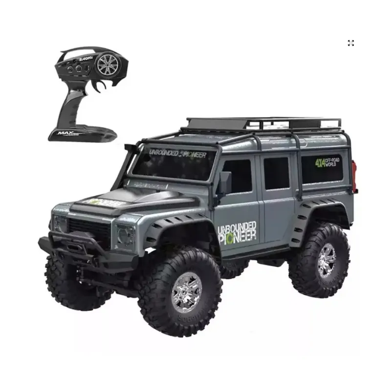 HB-coche teledirigido a escala ZP10011/10, 2,4G, 4WD, Control remoto proporcional, Rock Crawler, camión teledirigido