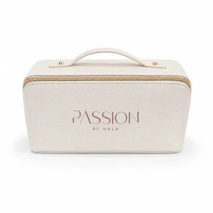 Wholesale PU Leather <b>Makeup</b> Organizer Bag Portable Large Capacity Cosmetic <b>Case</b> with Compartments Custom Logo OEM ODM - Product Image 1