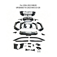 Kit de conversion de pare-chocs avant style GR Sport 23, grille d'admission d'air, kit carrosserie, lifting, amélioration pour Toyota Hilux 2016-2022