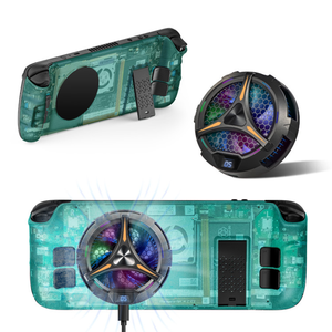 Coperchio di dissipazione del calore posteriore radiatori custodia protettiva ventole di raffreddamento per Console di gioco a vapore Case ventole di raffreddamento - Product Image 6