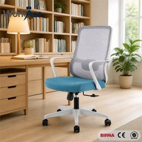 Chaise Ergonomique de Bureau à Domicile avec Contrôle de la Tension d'Inclinaison Certifiée BIFMA, Siège de Bureau Confortable et Durable pour Salle d'Étude et Projets (Vente en Gros)