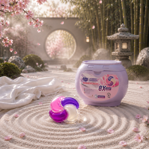 Automatic Washing Machine Laundry <b>Detergent</b> Pods | JIETI Floral Fruity Scent Long Lasting Fragrance Laundry Capsules - Product Image 6