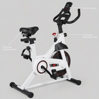 Vélo d'exercice vertical de gros pour usine, vélo de spinning avec console informatique et siège à ressort pour équipement de cardio-training à domicile