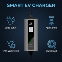 Chargeur de voiture portable avec application Graffiti, fonction WIFI Bluetooth, 3,5 kW, 16 A, chargeur EV portable Emerge