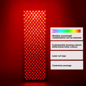Appareils de thérapie infrarouge multi-longueurs d'onde à lumière rouge MDSAP Factory, soulagement de la douleur, 630 <span class=keywords><strong>660</strong></span> 810 830 850 LED, thérapie à la lumière rouge - Product Image 6