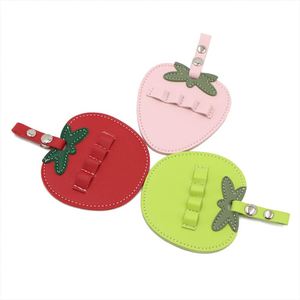 New Product Fruit Shaped Leather Golf Tee Carrier Durable PU Golf Nail Organizer Clip Hanging Golf Tee <b>Holder</b> Outdoor Sports - Product Image 3