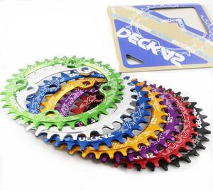 104BCD rond étroit large plateau vtt VTT vélo 104BCD 32T 34T 36T 38T <span class=keywords><strong>pédalier</strong></span> plaque à dents pièces 104 BCD - Product Image 1