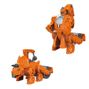 <span class=keywords><strong>Robot</strong></span> transformador para niños, juguete de dinosaurio en forma de Animal, <span class=keywords><strong>Robot</strong></span> DIY de montaje, juguetes transformables manuales para niños, venta al por mayor - Product Image 1